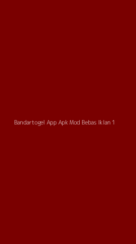 Tampilan Antarmuka Aplikasi Bandartogel App Apk Mod Bebas Iklan - 1