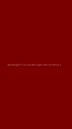 Tampilan Antarmuka Aplikasi Bandartogel77 Com Cara Main Togel Colok Jitu Pemula - 4