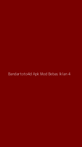 Tampilan Antarmuka Aplikasi Bandartoto4d Apk Mod Bebas Iklan - 4