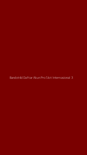 Tampilan Antarmuka Aplikasi Bandot4d Daftar Akun Pro Slot Internasional - 3