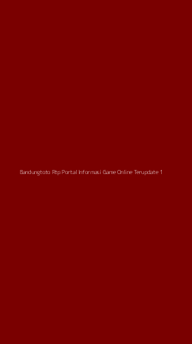 Tampilan Antarmuka Aplikasi Bandungtoto Rtp Portal Informasi Game Online Terupdate - 1