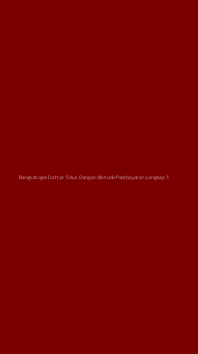 Tampilan Antarmuka Aplikasi Bangsatogel Daftar Situs Dengan Metode Pembayaran Lengkap - 1