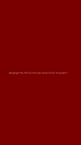 Tampilan Antarmuka Aplikasi Bangtogel Rtp Portal Informasi Game Online Terupdate - 1