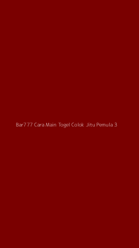 Tampilan Antarmuka Aplikasi Bar777 Cara Main Togel Colok Jitu Pemula - 3