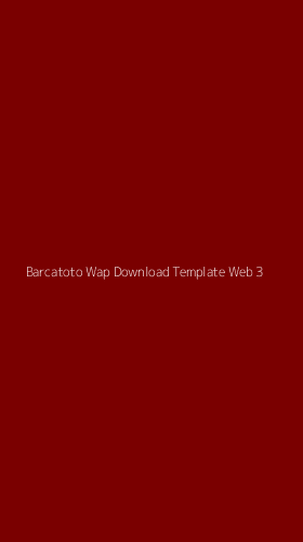 Tampilan Antarmuka Aplikasi Barcatoto Wap Download Template Web - 3