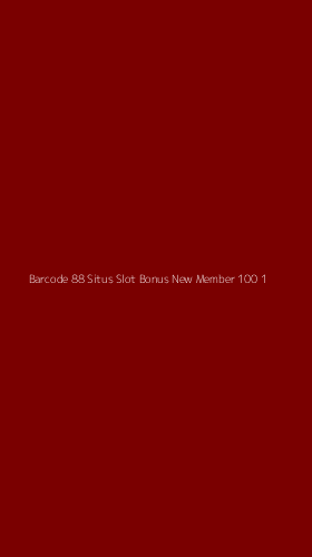 Tampilan Antarmuka Aplikasi Barcode 88 Situs Slot Bonus New Member 100 - 1