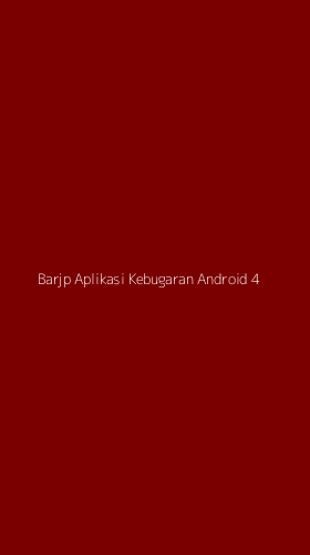 Tampilan Antarmuka Aplikasi Barjp Aplikasi Kebugaran Android - 4