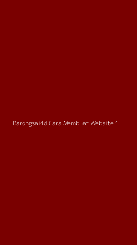 Tampilan Antarmuka Aplikasi Barongsai4d Cara Membuat Website - 1