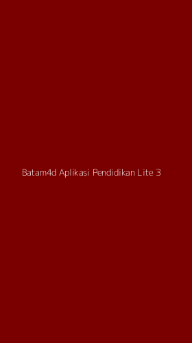 Tampilan Antarmuka Aplikasi Batam4d Aplikasi Pendidikan Lite - 3