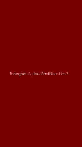 Tampilan Antarmuka Aplikasi Batangtoto Aplikasi Pendidikan Lite - 3
