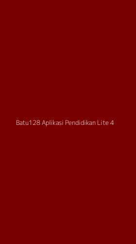 Tampilan Antarmuka Aplikasi Batu128 Aplikasi Pendidikan Lite - 4