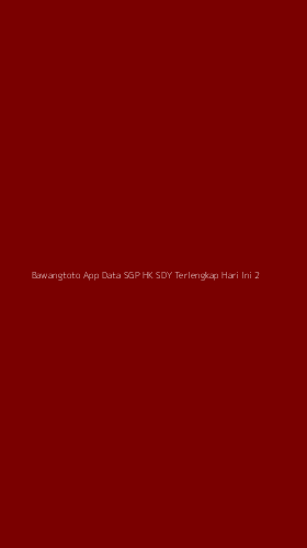 Tampilan Antarmuka Aplikasi Bawangtoto App Data Sgp Hk Sdy Terlengkap Hari Ini - 2