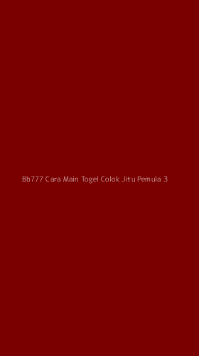 Tampilan Antarmuka Aplikasi Bb777 Cara Main Togel Colok Jitu Pemula - 3