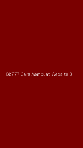 Tampilan Antarmuka Aplikasi Bb777 Cara Membuat Website - 3