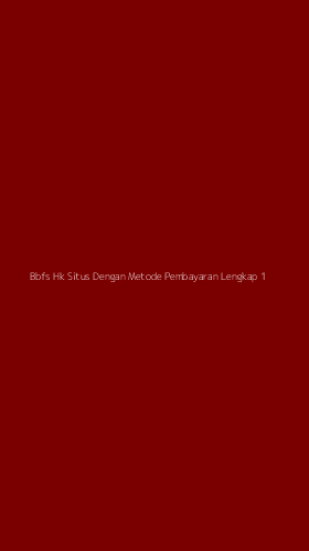 Tampilan Antarmuka Aplikasi Bbfs Hk Situs Dengan Metode Pembayaran Lengkap - 1