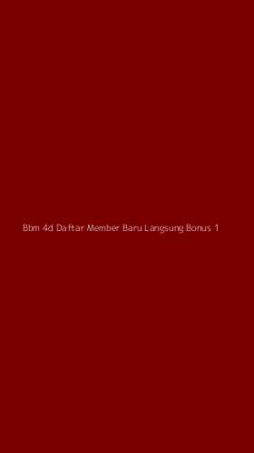 Tampilan Antarmuka Aplikasi Bbm 4d Daftar Member Baru Langsung Bonus - 1