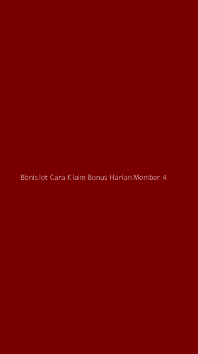 Tampilan Antarmuka Aplikasi Bbnislot Cara Klaim Bonus Harian Member - 4