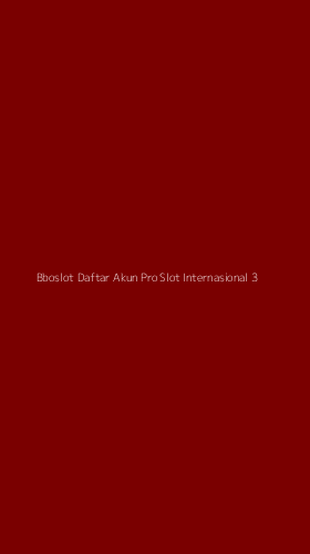Tampilan Antarmuka Aplikasi Bboslot Daftar Akun Pro Slot Internasional - 3