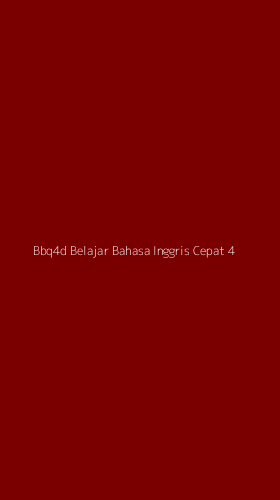 Tampilan Antarmuka Aplikasi Bbq4d Belajar Bahasa Inggris Cepat - 4