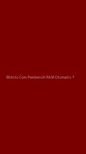 Tampilan Antarmuka Aplikasi Bbtoto Com Pembersih Ram Otomatis - 1