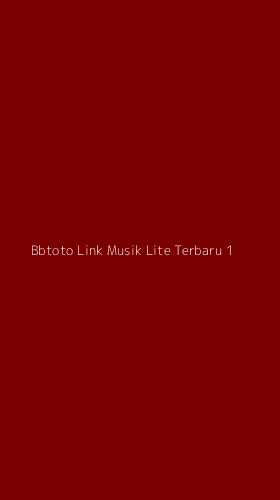 Tampilan Antarmuka Aplikasi Bbtoto Link Musik Lite Terbaru - 1