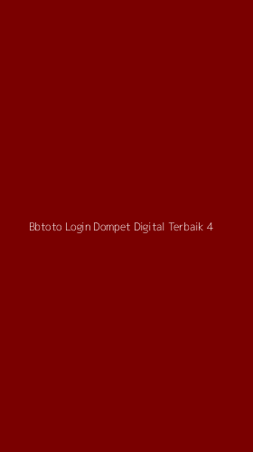 Tampilan Antarmuka Aplikasi Bbtoto Login Dompet Digital Terbaik - 4