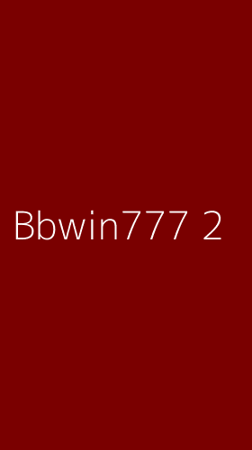 Tampilan Antarmuka Aplikasi Bbwin777 - 2