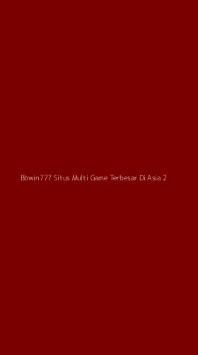 Tampilan Antarmuka Aplikasi Bbwin777 Situs Multi Game Terbesar Di Asia - 2