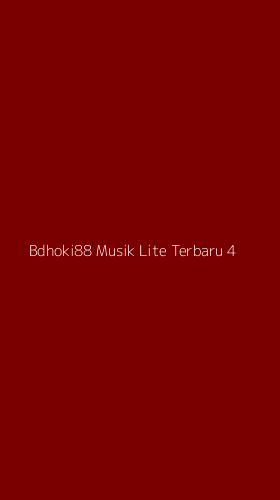 Tampilan Antarmuka Aplikasi Bdhoki88 Musik Lite Terbaru - 4