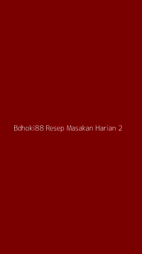 Tampilan Antarmuka Aplikasi Bdhoki88 Resep Masakan Harian - 2