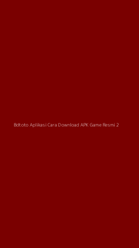 Tampilan Antarmuka Aplikasi Bdtoto Aplikasi Cara Download Apk Game Resmi - 2