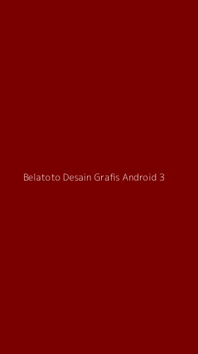 Tampilan Antarmuka Aplikasi Belatoto Desain Grafis Android - 3