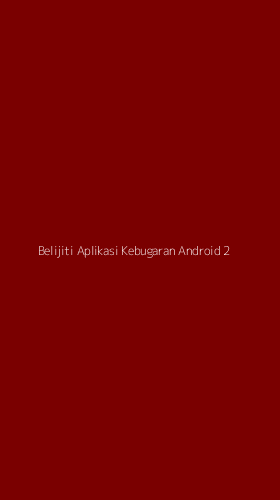 Tampilan Antarmuka Aplikasi Belijiti Aplikasi Kebugaran Android - 2