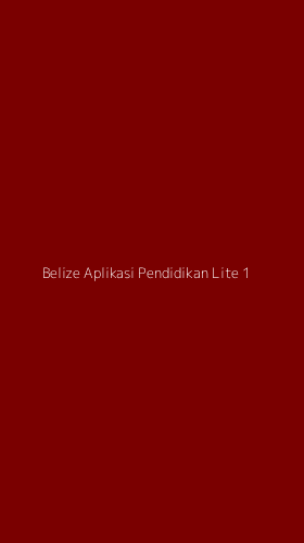 Tampilan Antarmuka Aplikasi Belize Aplikasi Pendidikan Lite - 1