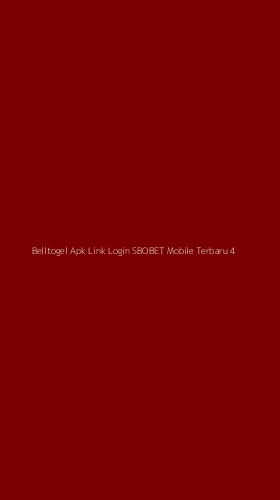 Tampilan Antarmuka Aplikasi Belltogel Apk Link Login Sbobet Mobile Terbaru - 4