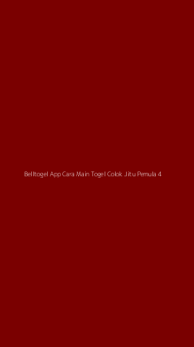 Tampilan Antarmuka Aplikasi Belltogel App Cara Main Togel Colok Jitu Pemula - 4