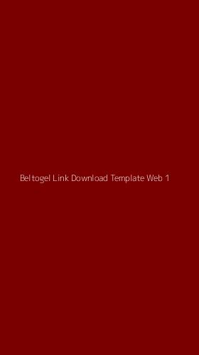 Tampilan Antarmuka Aplikasi Beltogel Link Download Template Web - 1