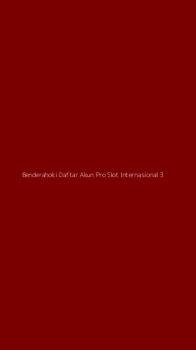 Tampilan Antarmuka Aplikasi Benderahoki Daftar Akun Pro Slot Internasional - 3