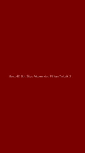 Tampilan Antarmuka Aplikasi Bento4d Slot Situs Rekomendasi Pilihan Terbaik - 3