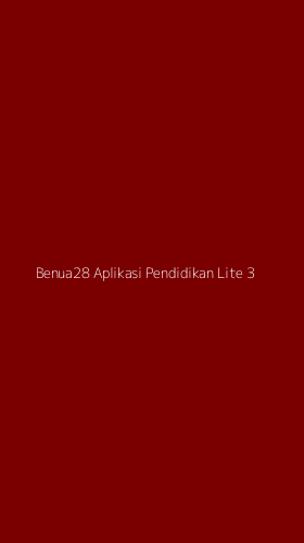 Tampilan Antarmuka Aplikasi Benua28 Aplikasi Pendidikan Lite - 3