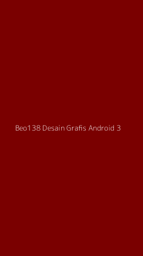 Tampilan Antarmuka Aplikasi Beo138 Desain Grafis Android - 3