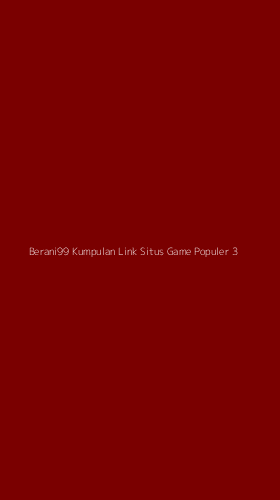 Tampilan Antarmuka Aplikasi Berani99 Kumpulan Link Situs Game Populer - 3