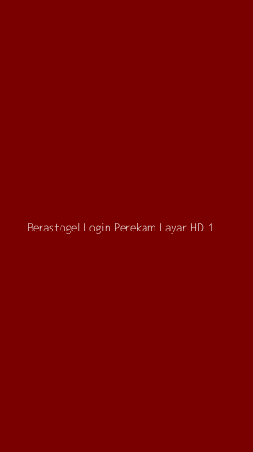 Tampilan Antarmuka Aplikasi Berastogel Login Perekam Layar Hd - 1