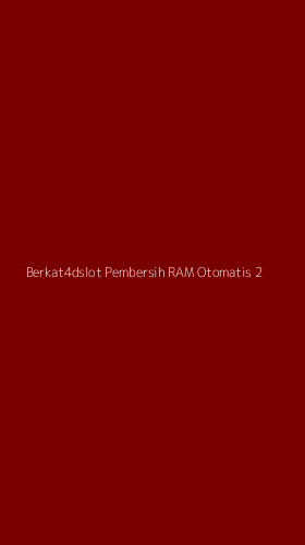 Tampilan Antarmuka Aplikasi Berkat4dslot Pembersih Ram Otomatis - 2