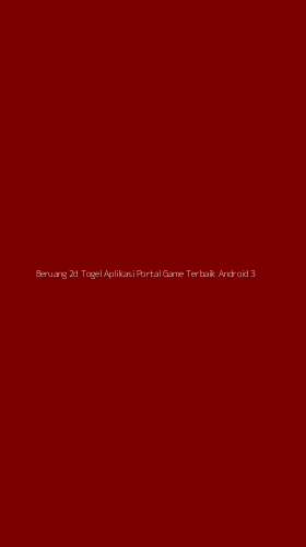 Tampilan Antarmuka Aplikasi Beruang 2d Togel Aplikasi Portal Game Terbaik Android - 3