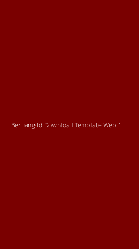 Tampilan Antarmuka Aplikasi Beruang4d Download Template Web - 1
