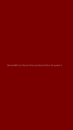 Tampilan Antarmuka Aplikasi Bestoto88 Com Portal Informasi Game Online Terupdate - 2