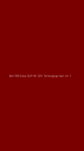 Tampilan Antarmuka Aplikasi Bet789 Data Sgp Hk Sdy Terlengkap Hari Ini - 1