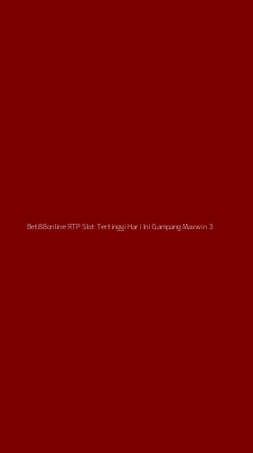 Tampilan Antarmuka Aplikasi Bet88online Rtp Slot Tertinggi Hari Ini Gampang Maxwin - 3