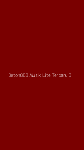 Tampilan Antarmuka Aplikasi Beton888 Musik Lite Terbaru - 3